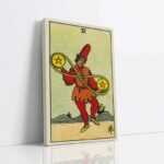 Lá 2 Xu (Two of Pentacles) trong Tarot