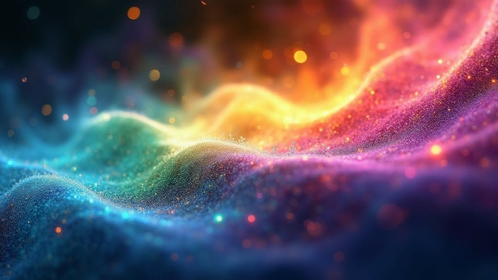 Mô tả quang phổ điện từ và năng lượng photon tương ứng