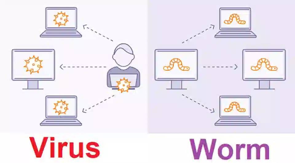 Worm máy tính hoạt động như thế nào