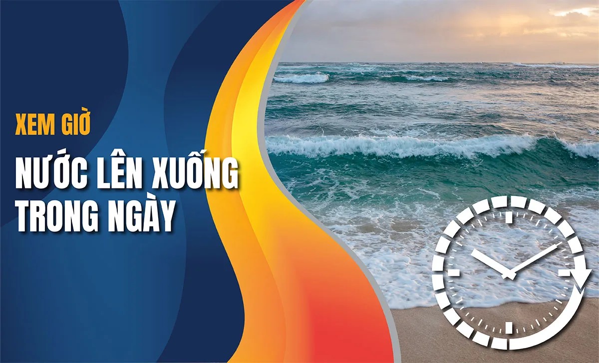 Lái xe tải cần lưu ý giờ nước lên xuống