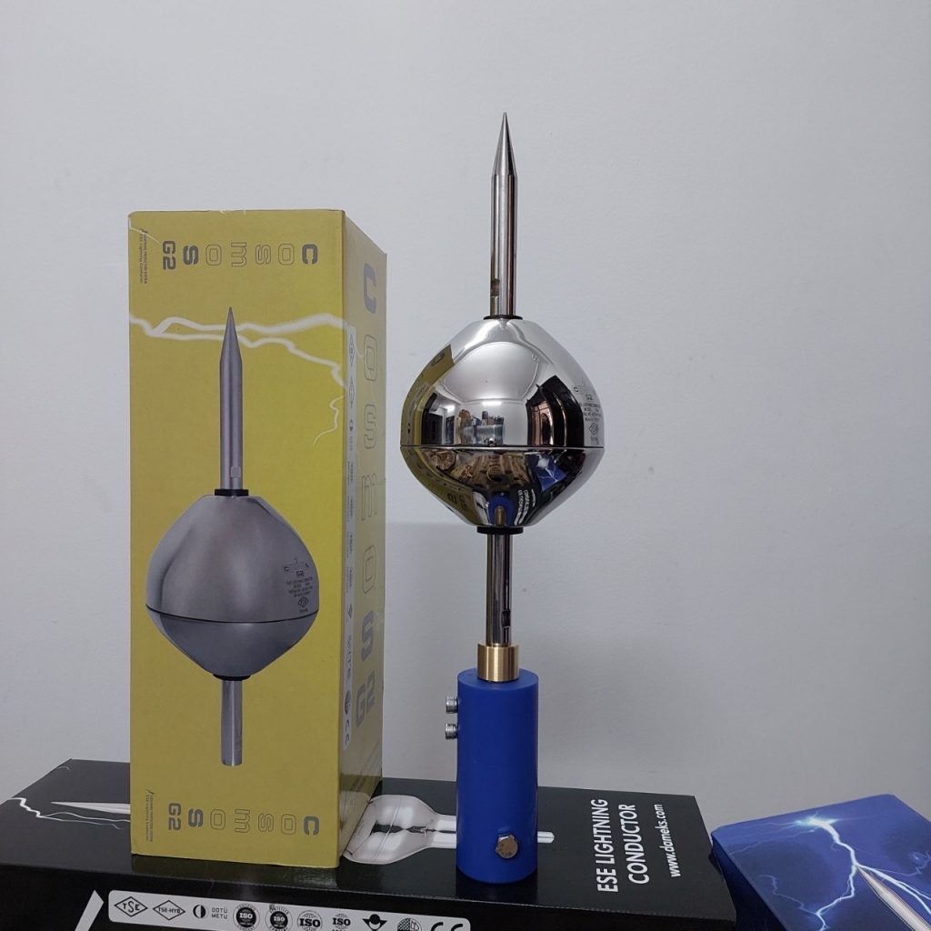 Kim thu sét Cosmos CG60 bảo vệ nhà máy
