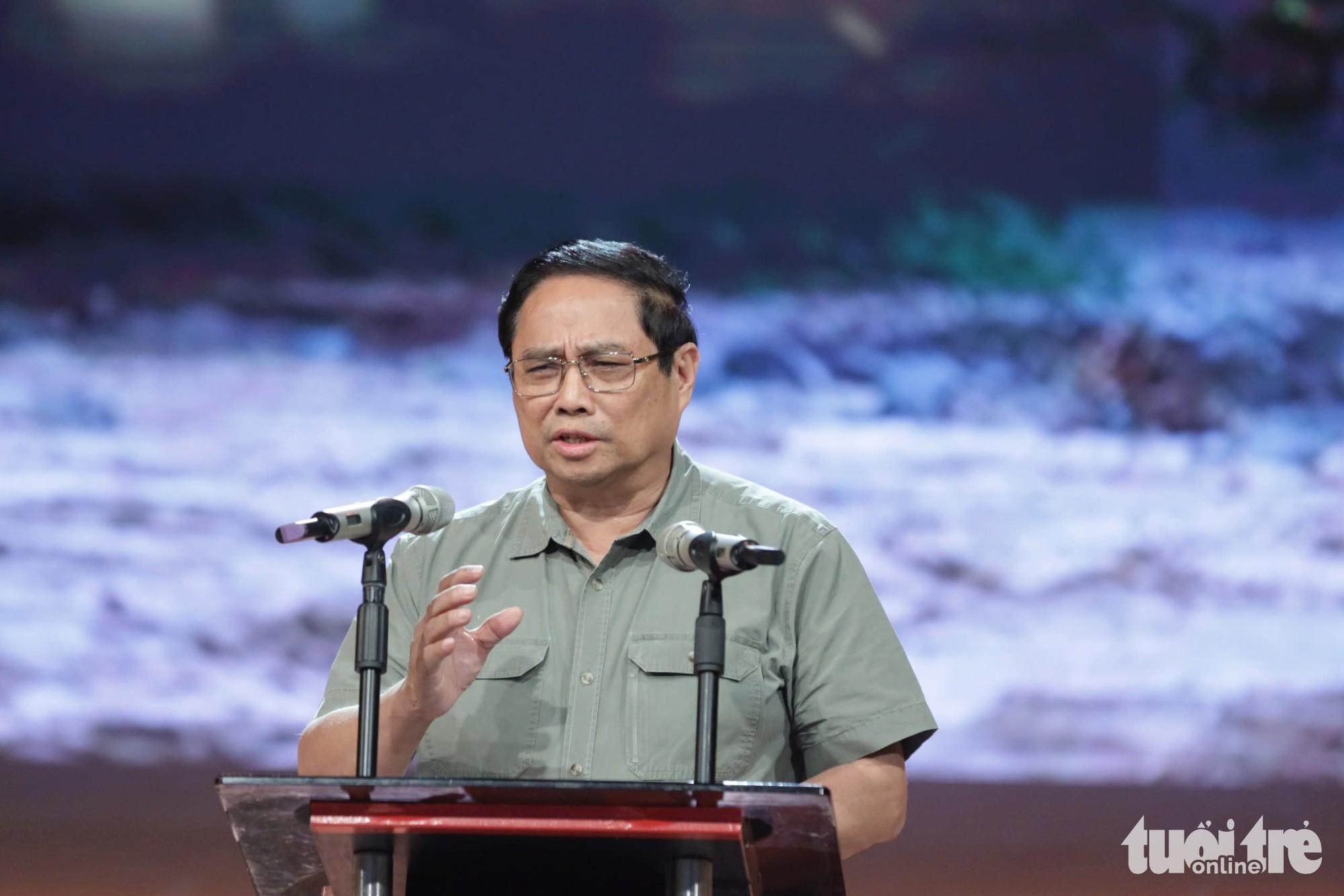 Thủ tướng Phạm Minh Chính phát biểu