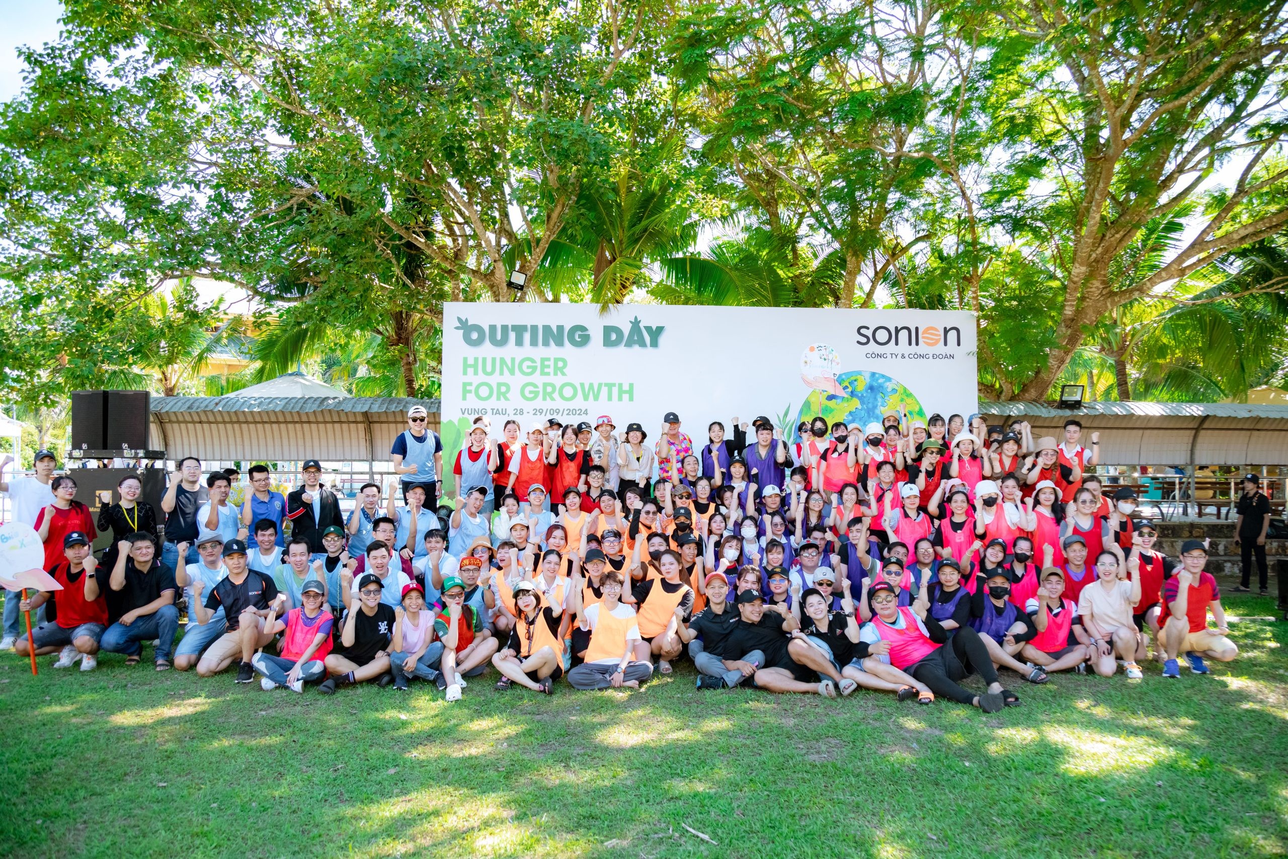 Team building tại Hồ Mây Park