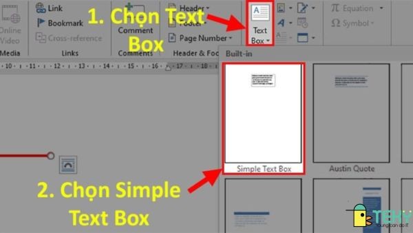 Cách thêm chữ hoặc ký hiệu vào đường thẳng
