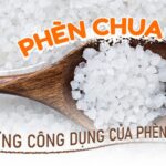Tinh thể phèn chua với hình dáng đặc trưng