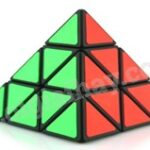Hình vẽ bên là hình ảnh một chiếc Rubik – 4 mặt , mỗi mặt đều được ghép bởi những tam giác đều nhỏ bằng nhau