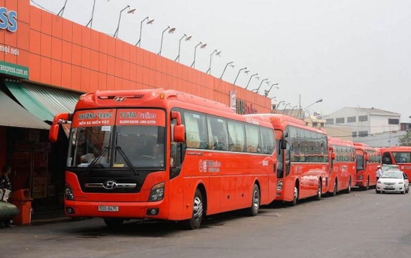 Xe khách Phương Trang Rạch Giá Sài Gòn