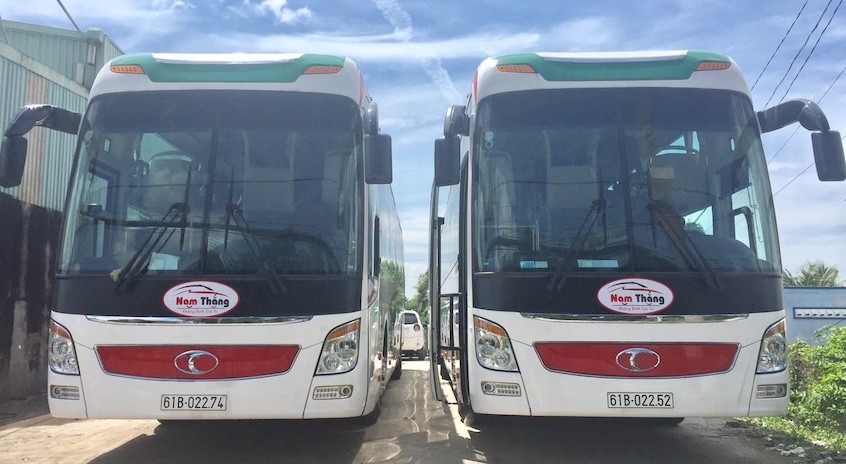 Xe giường nằm cao cấp đi Rạch Giá Sài Gòn