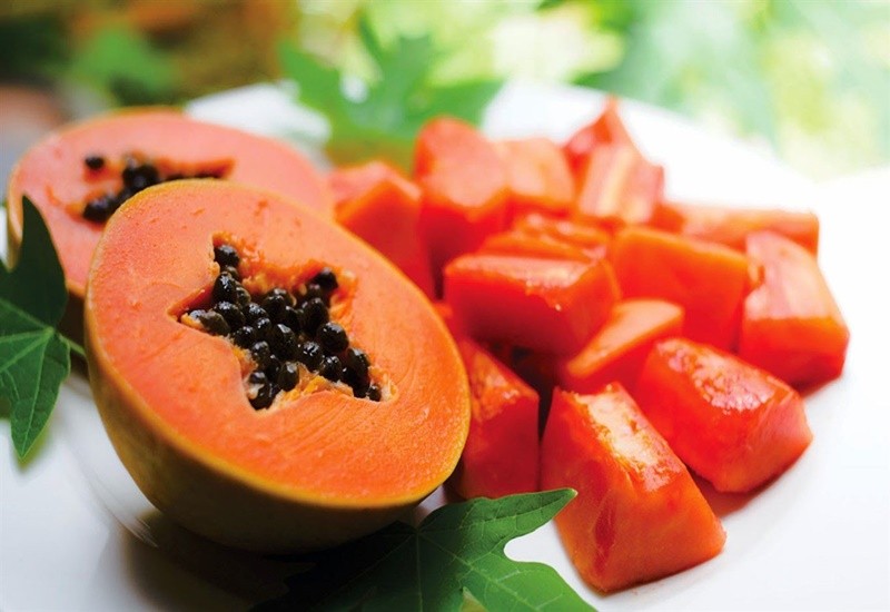 Đu Đủ Chín Hỗ Trợ Tiêu Hóa, Ngăn Ngừa Táo Bón cho Mẹ Bầu