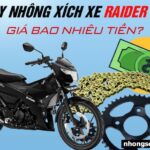 Xe Raider 150 dáng thể thao