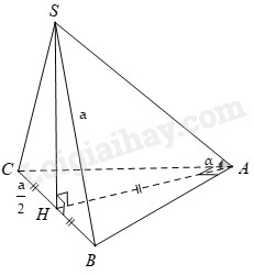 Bài giải hình chóp S.ABC