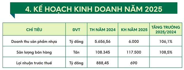 Nguồn: BCTN 2024 của NTP