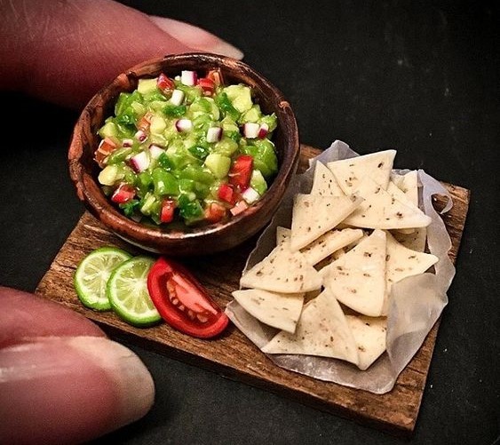 Hình nặn đất sét bánh pizza mini
