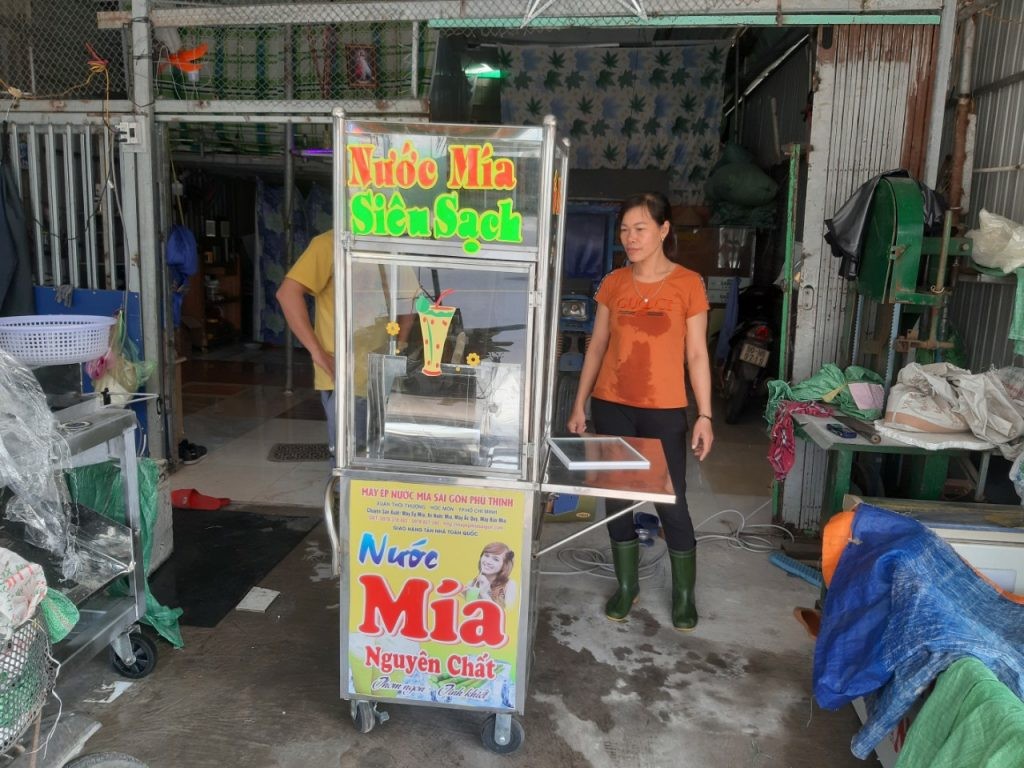 Xe nước mía cũ đã qua sử dụng