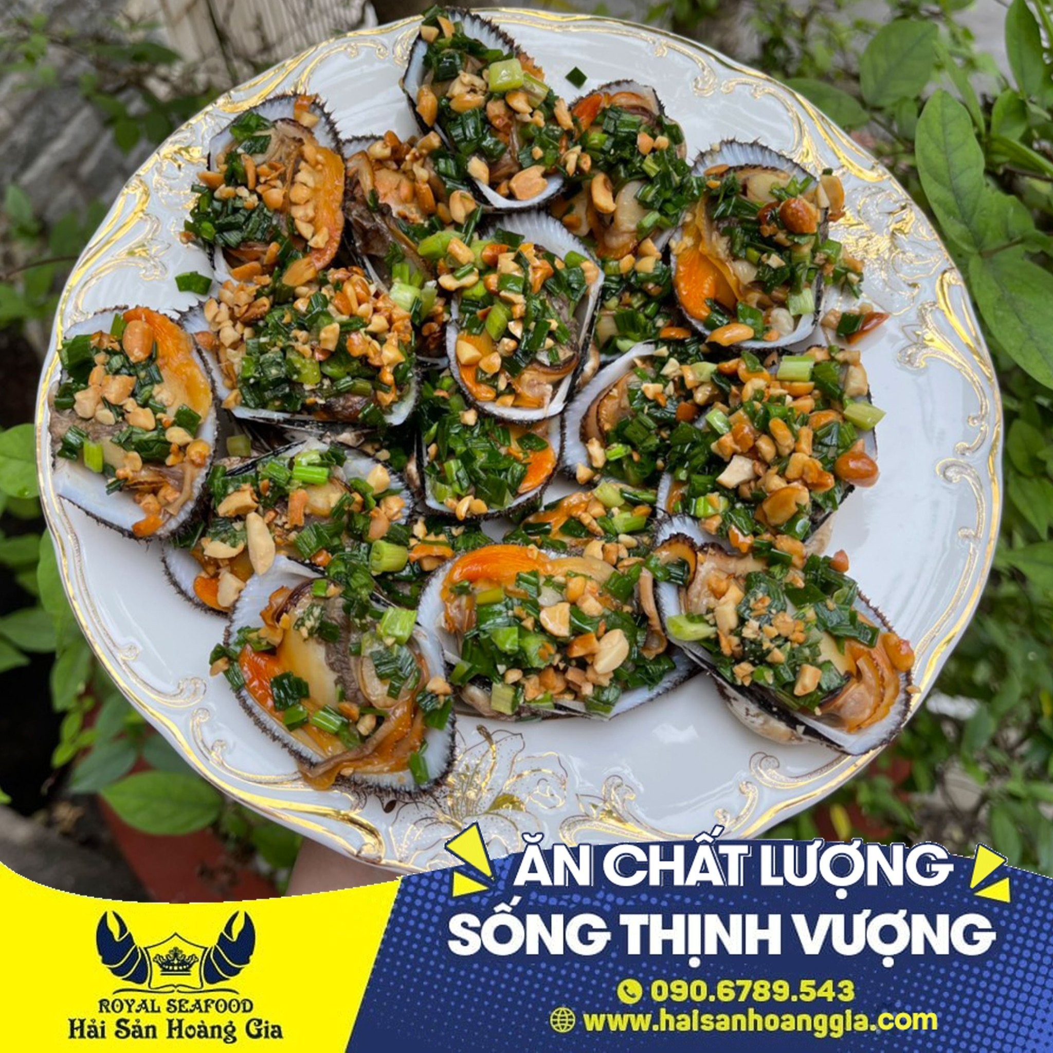 Sò lông hấp sả ớt thơm lừng