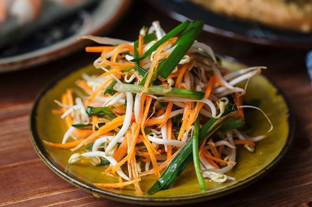 Dưa giá sau khi làm xong phải có độ giòn, vị chua ngọt nhẹ