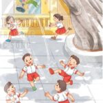 Trò chơi kéo co giúp tăng cường thể lực và tinh thần đồng đội cho học sinh lớp 1