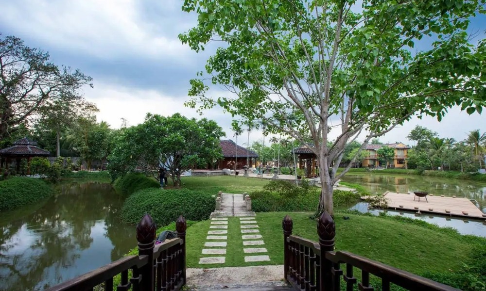Khám phá không gian kiến trúc truyền thống tại bảo tàng áo dài