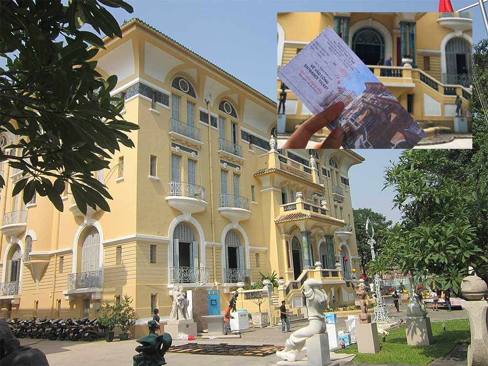 Thông tin giá vé, giờ mở cửa bảo tàng Mỹ thuật TP.HCM