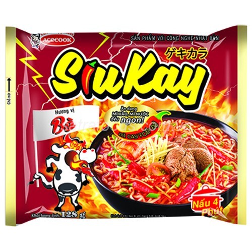 Mì Siukay hương vị bò thơm ngon