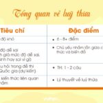 Tổng quan về lũy thừa cùng cơ số