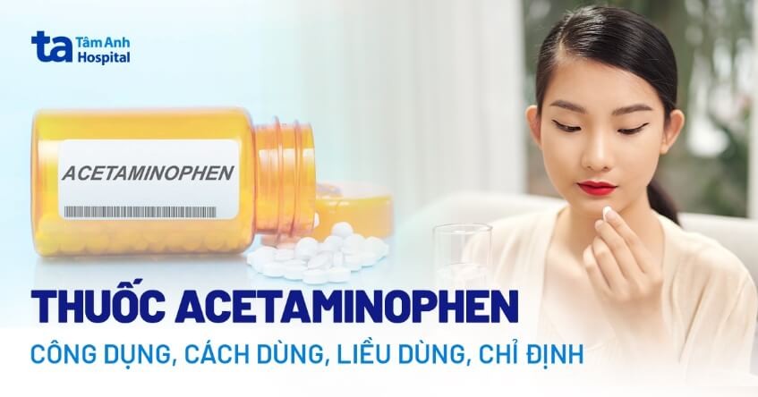 viên nén Acetaminophen 500mg