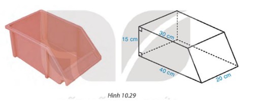Hình ảnh minh họa ứng dụng của khối hình thang trong xây dựng kênh mương thủy lợi