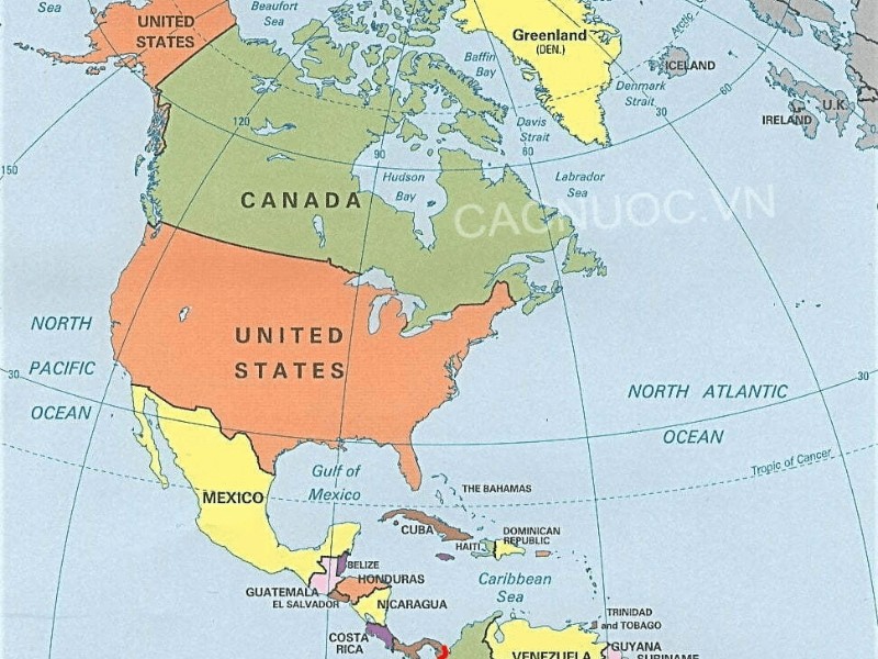 Phong cảnh thiên nhiên tươi đẹp của Canada