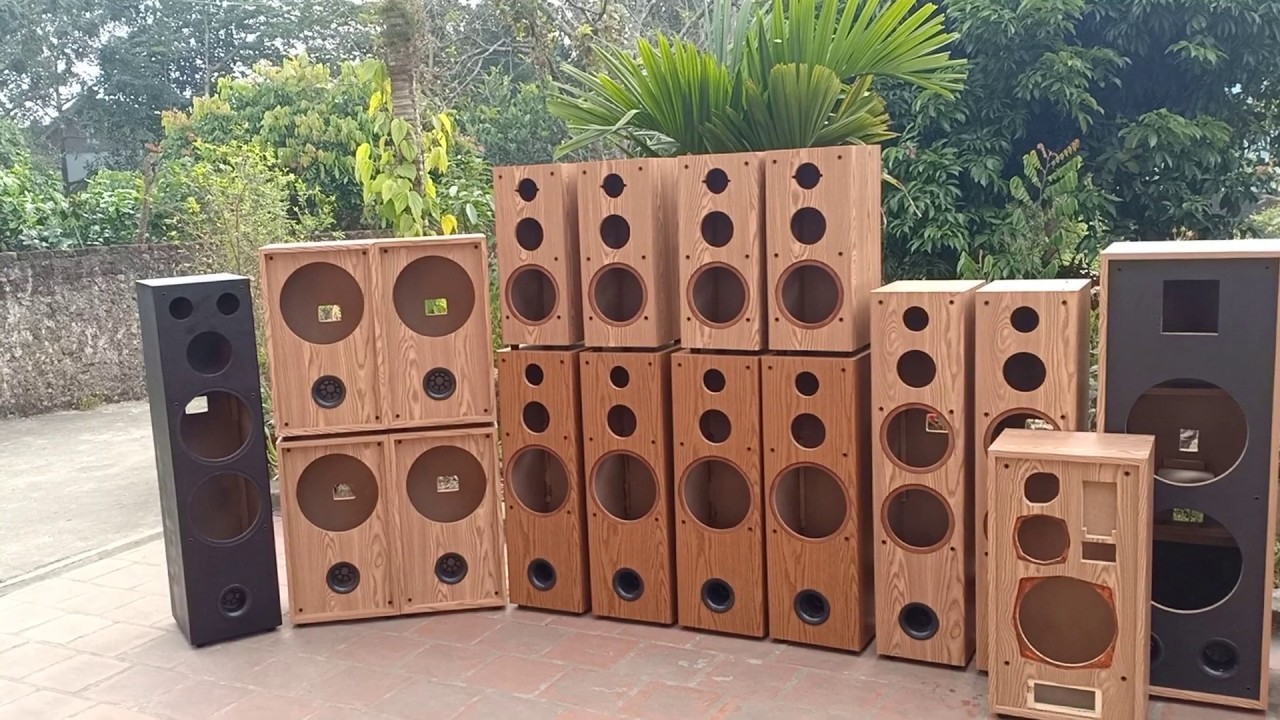 Các loại vật liệu làm thùng loa