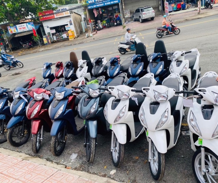 Giá lăn bánh xe Vision 2022