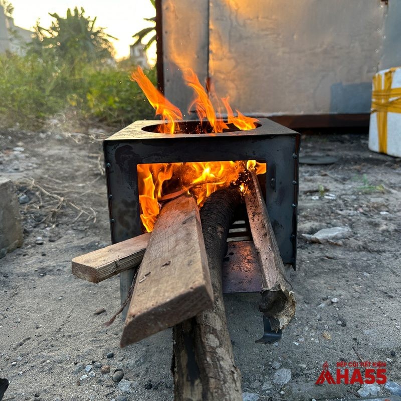 bếp củi không khói