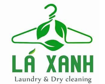Thiết kế logo thương hiệu giặt là Lá Xanh chuyên nghiệp