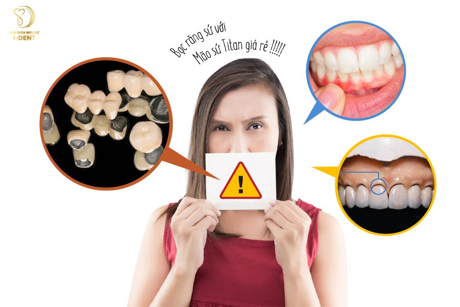 Không nên bọc răng sứ giá rẻ