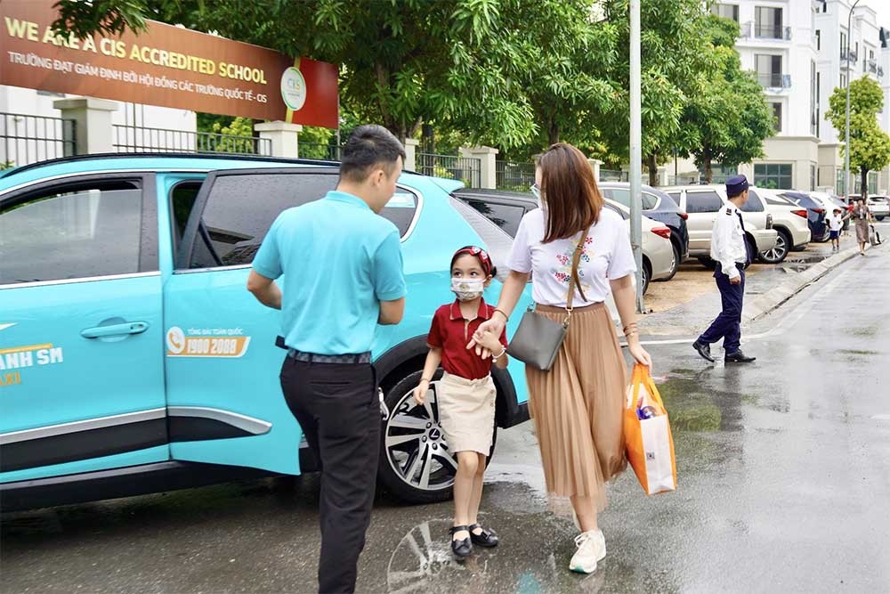 Di chuyển bằng Xanh SM