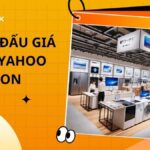 Ảnh chụp màn hình trang Yahoo! Auction Nhật Bản hiển thị các mục đấu giá xe tải khác nhau
