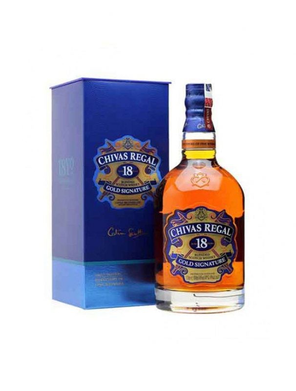 Chivas 18 là sự kết hợp của hơn 20 loại whisky khác nhau, được ủ ít nhất 18 năm trong thùng gỗ sồi