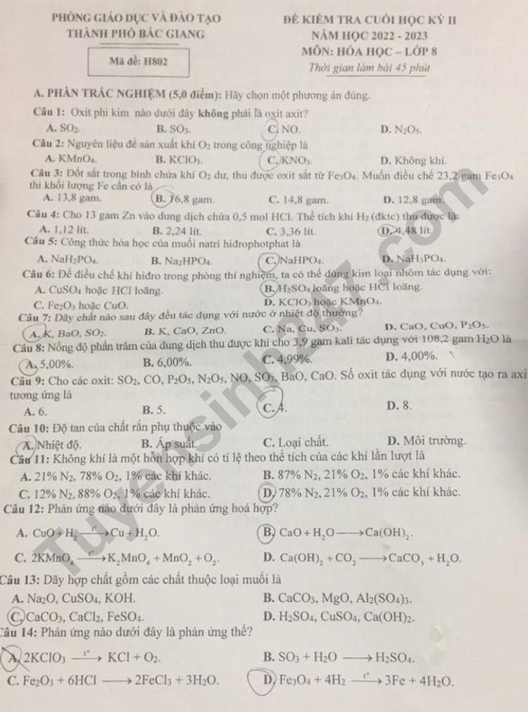 Phản ứng giữa kim loại kiềm và nước