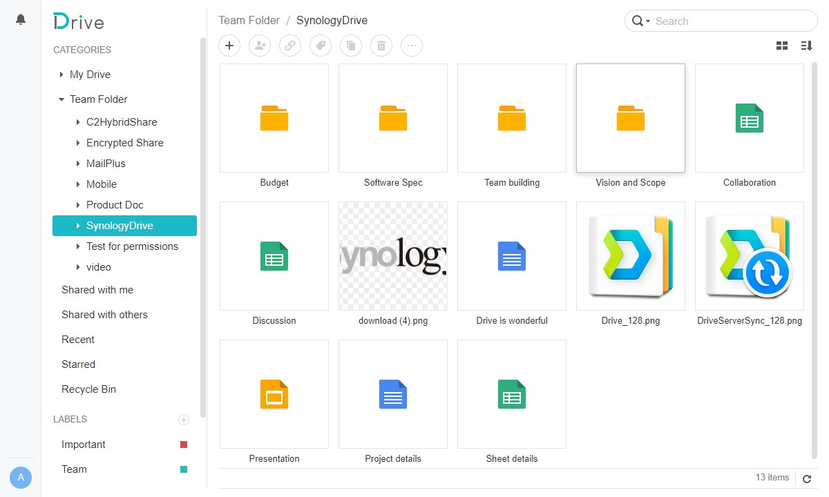 Synology Drive - Dịch vụ lưu trữ online hoàn toàn miễn phí