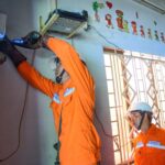Biểu đồ so sánh giá điện trước và sau điều chỉnh