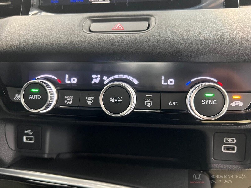 Điều hòa tự động trên xe Honda HRV RS