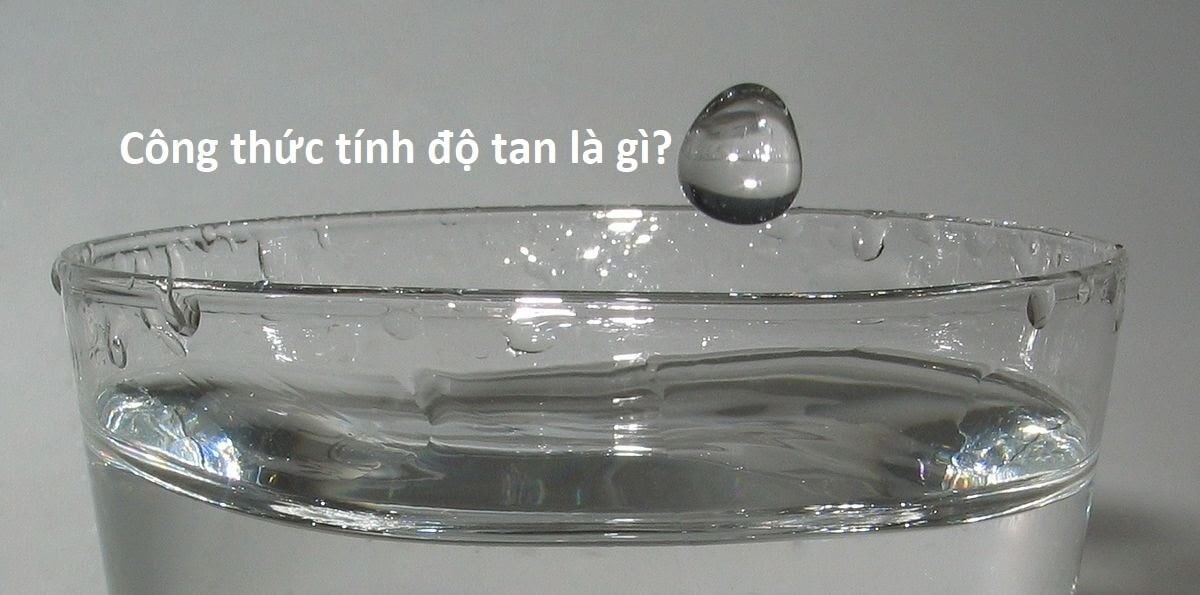 Độ tan của muối là gì