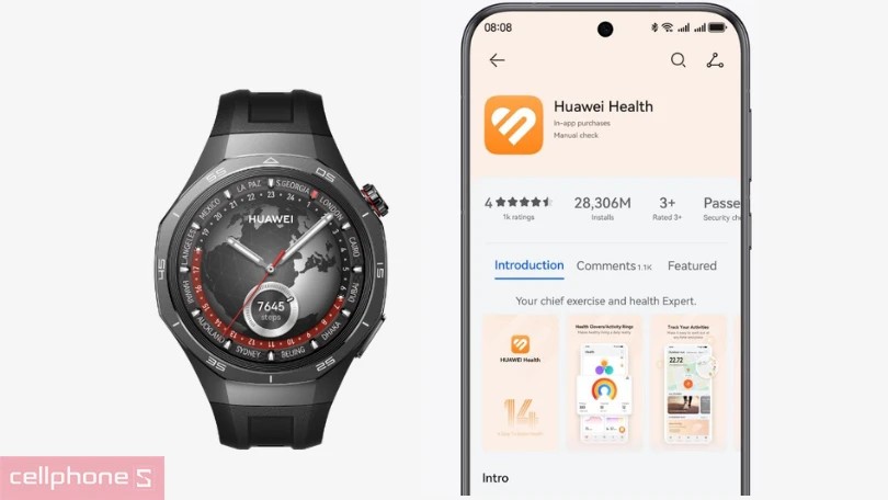 Tải ứng dụng Huawei Health