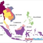 bản đồ đông nam á