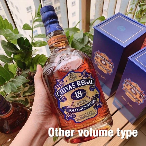 Dung tích Chivas 18