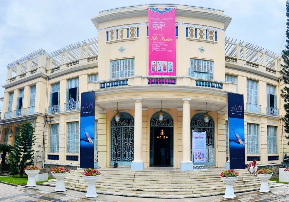 Tòa nhà số 2 là nơi tổ chức các sự kiện triển lãm