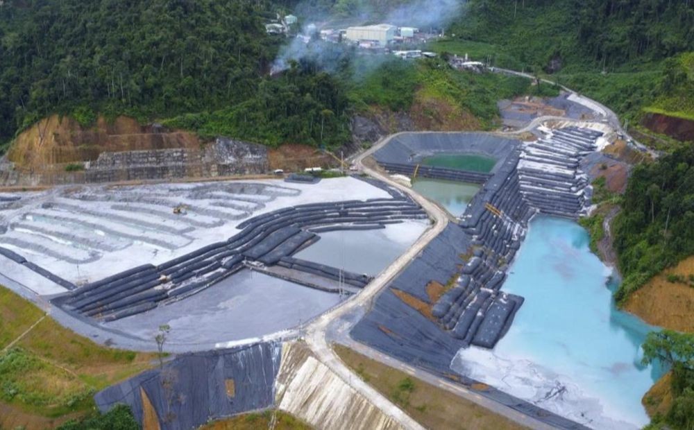 Một góc mỏ vàng Đăk Sa