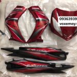 Dàn áo xe Exciter 2010 màu đỏ đen