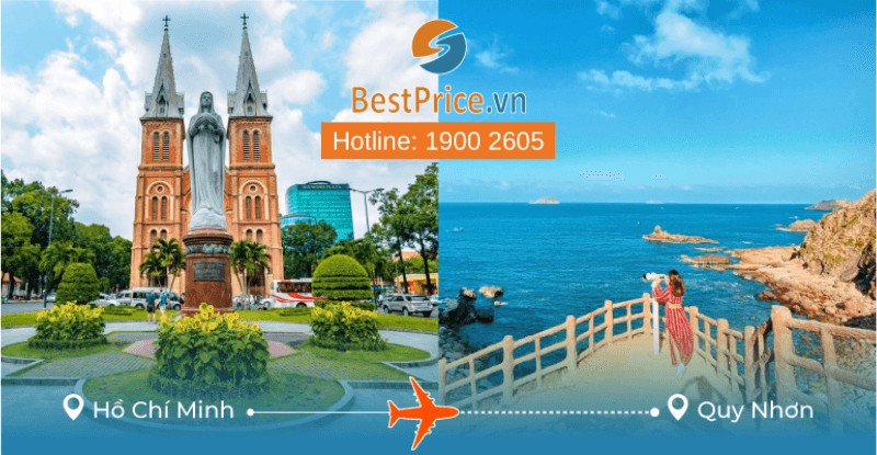 Vé máy bay Sài Gòn (TP.HCM) đi Quy Nhơn (Bình Định)