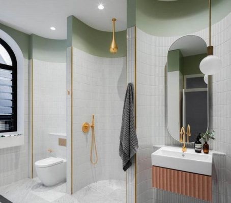 Gạch mosaic gốm ốp tường bếp với độ bền cao và giá thành hợp lý