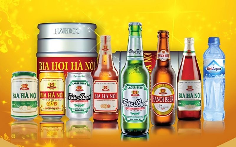 Đa dạng phân loại, nồng độ và quy cách, bia Hà Nội chiều lòng mọi khách hàng